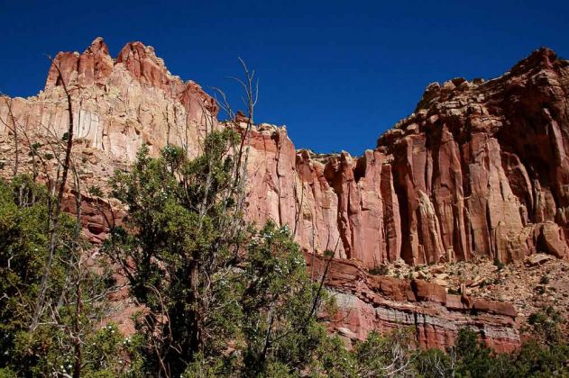 Capitol Gorge, Capitol Reef National Park - Utah Capitol Gorge, Capitol Reef National Park - Utah
