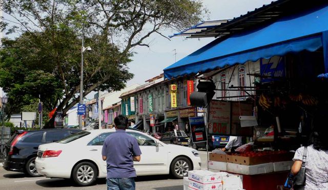 Singapur, Little India - Shophouses in der Buffalo Road Singapur, Little India - Shophouses in der Buffalo Road