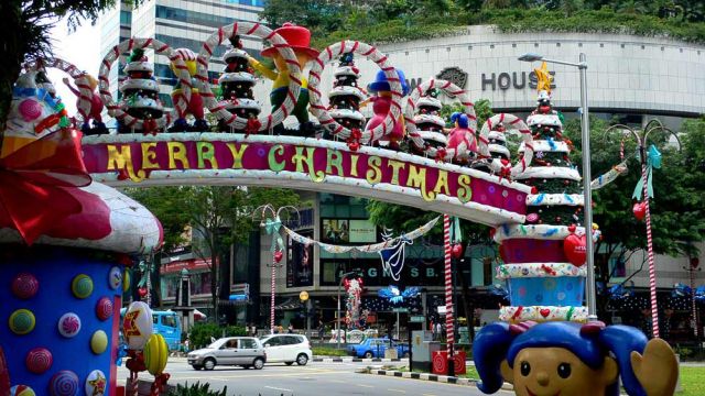 Singapur, die Orchard Road - eine ultimative und unvergleichliche Einkaufsmeile