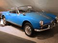 Alfa Romeo Giulietta Spider, Baujahr 1962 - 1.290 ccm Vierzylinder-Reihenmotor, 80 PS,165 kmh