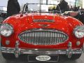Die beeindruckende Front des Austin Healey 3000 Mk II A Roadsters oder auch BJ 7 'Sports Convertible' , Baujahr 1964