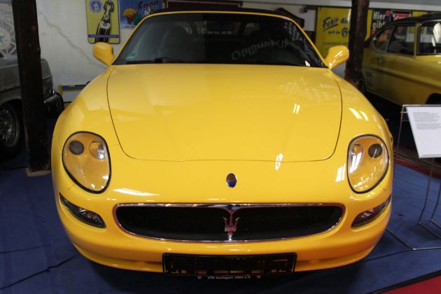 Maserati Spyder GT Cambiocorsa, Baujahr 2002 - 4.244 ccm, 390 PS - Automuseum Nordsee Maserati Spyder GT Cambiocorsa, Baujahr 2002 - 4.244 ccm, 390 PS - Automuseum Nordsee