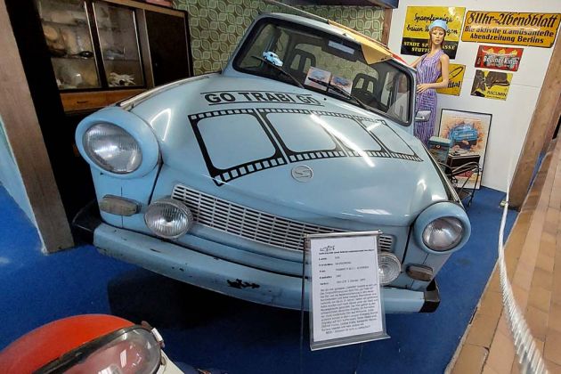 Schorsch aus dem Film 'Go Trabi Go' - Automuseum Nordsee Schorsch aus dem Film 'Go Trabi Go' - Automuseum Nordsee