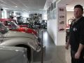 Das Automuseum Nossen - Thomas Hertrampf führt uns durch die Ausstellungshallen 