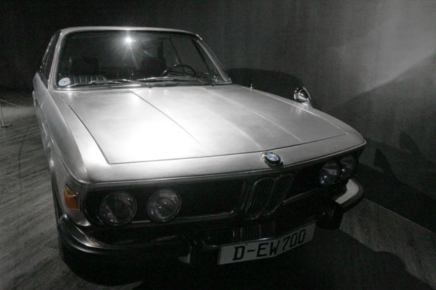 BMW E 9 Edelstahl-Coupé, Baujahr 1969 - eines von drei Versuchs-Fahrzeugen