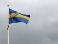 Vesting Bourtange - die Flagge der historischen Festung in der Provinz Groningen