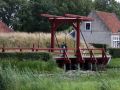 Vesting Bourtange - eine kleine Zugbrücke an der Batterijenstraat