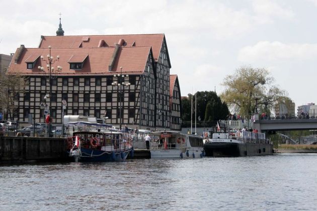 Bydgoszcz, Bromberg- die Fachwerkspeicher aus dem 18. Jahrhundert an der Brda Bydgoszcz, Bromberg- die Fachwerkspeicher aus dem 18. Jahrhundert an der Brda