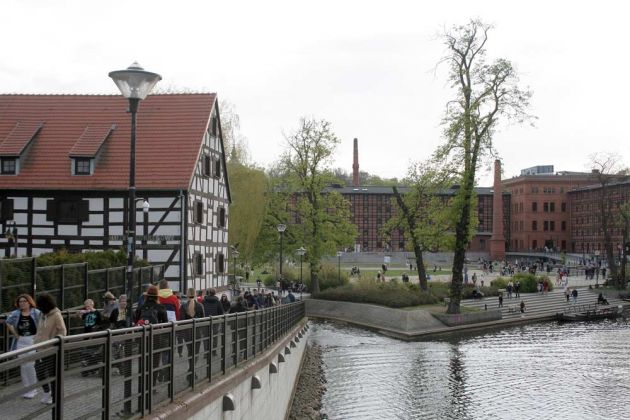 Bydgoszcz, Bromberg - die Mühleninsel Bydgoszcz, Bromberg - die Mühleninsel