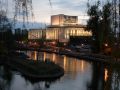 Bydgoszcz, Bromberg zur Blauen Stunde - die Opera Nova