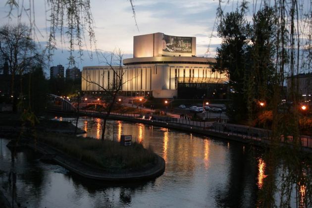 Bydgoszcz, Bromberg zur Blauen Stunde - die Opera Nova Bydgoszcz, Bromberg zur Blauen Stunde - die Opera Nova
