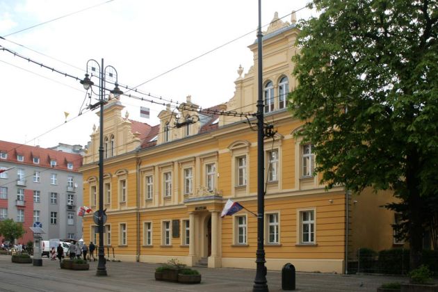 Bydgoszcz, Bromberg - ein Museum in einem früheren Kloster an der ul. Gdańska Bydgoszcz, Bromberg - ein Museum in einem früheren Kloster an der ul. Gdańska