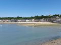 Cancale an der C&ocirc;te d&rsquo;&Eacute;meraude - der Badestrand 'Plage de Cancale' vor der langen Promenade Quai Gambetta