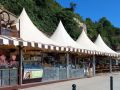 March&eacute; aux hu&icirc;tres - der ber&uuml;hmte Austernmarkt an der Rue des Parcs Port de la Houle in Cancale