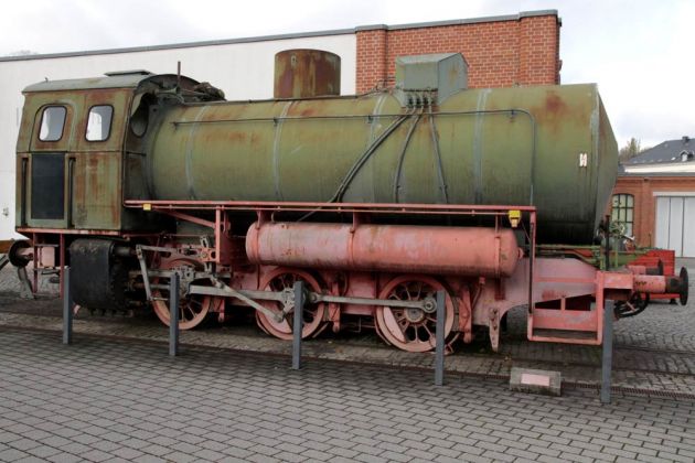 Die Dampfspeicherlok FLC Bauart Meiningen 03198/1988 - Industriemuseum Chemnitz Die Dampfspeicherlok FLC Bauart Meiningen 03198/1988 - Industriemuseum Chemnitz