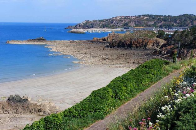 Erquy - der Plage de Caroual Erquy - der Plage de Caroual