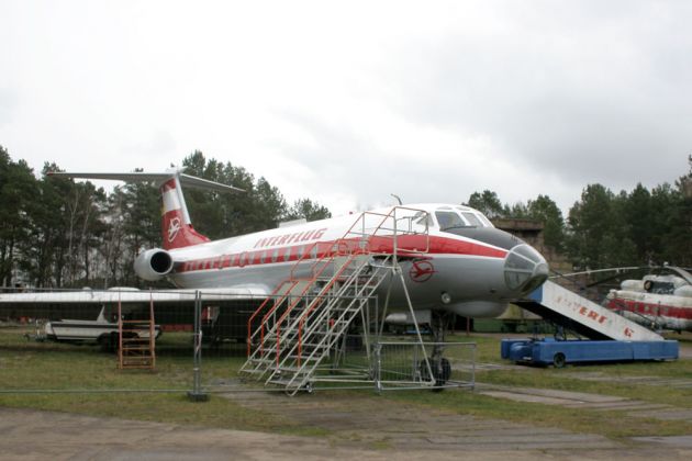 Luftfahrtmuseum Finowfurt - Tupolev TU-134, Verkehrsflugzeug der DDR-Airline Interflug Luftfahrtmuseum Finowfurt - Tupolev TU-134, Verkehrsflugzeug der DDR-Airline Interflug