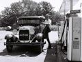 Mit einem Ford A Fordor Sedan im Sommer 1968 auf der Ferieninsel Bornholm unterwegs, ein Riesenspass mit einem edlen Oldtimer 