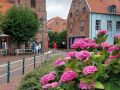 Greetsiel-Krummhörn - das historische Zentrum mit der Kirche und dem Hohen Haus