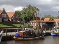 Greetsiel-Krummhörn - Kutter im Greetsieler Fischereihafen
