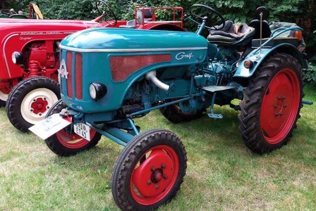 Hanomag C 115 Greif, Bauzeit 1960 bis 1962 - 535ccm Einzylinder Zweitakt-Wirbelkammer-Dieselmotor, 14 PS Hanomag C 115 Greif, Bauzeit 1960 bis 1962 - 535ccm Einzylinder Zweitakt-Wirbelkammer-Dieselmotor, 14 PS