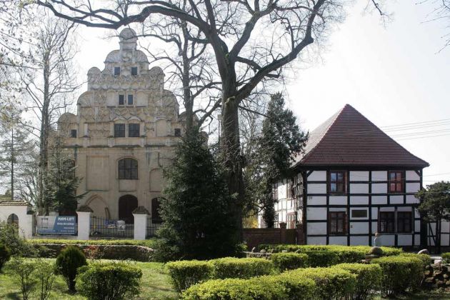 Kamień Pomorski, Cammin in Pommern - das Bischofshaus -Buddenhaus- neben dem Dom Kamień Pomorski, Cammin in Pommern - das Bischofshaus -Buddenhaus- neben dem Dom
