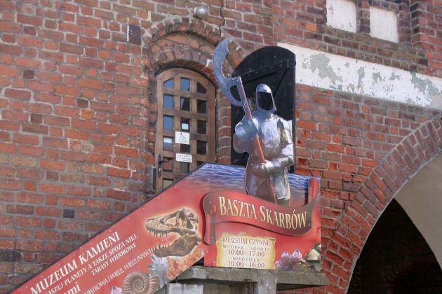 Kamień Pomorski, Cammin in Pommern - Aufstieg in das Museum im Bautor, dem spätgotischen Burgtor Kamień Pomorski, Cammin in Pommern - Aufstieg in das Museum im Bautor, dem spätgotischen Burgtor