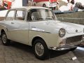 Glas Isar T 600 der Hans Glas GmbH in Dingolfing, Bauzeit 1958 bis 1965 - Zweizylinder-Viertakt-Boxermotor, 600 ccm, 19 PS
