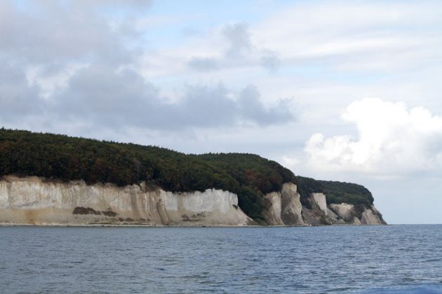 Die Kreideküste auf Rügen - die Piratenbucht und das Wissower Ufer Die Kreideküste auf Rügen - die Piratenbucht und das Wissower Ufer