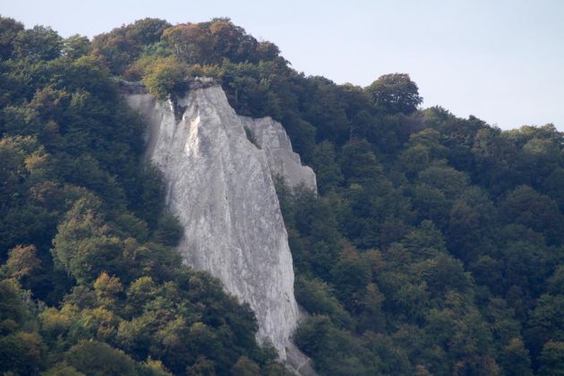 Die Kreideküste auf Rügen, grosse Stubbenkammer - der Kreidefelsen Königsstuhl Die Kreideküste auf Rügen, grosse Stubbenkammer - der Kreidefelsen Königsstuhl