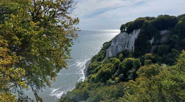 Die Kreideküste auf Rügen - der Blick vom Königsstuhl auf die Grosse Stubbenkammer und auf den Victoriablick Die Kreideküste auf Rügen - der Blick vom Königsstuhl auf die Grosse Stubbenkammer und auf den Victoriablick