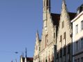 Landshut an der Isar - das historische Rathaus und weitere Fassaden der unteren Altstadt