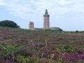Die Leuchttürme am Cap Fréhel in Plévenon an der Côtes-d’Armor - Phare du Cap Fréhel und der alte Phare Vauban