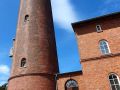 Leuchtturm Darßer Ort im Nationalpark Vorpommersche Boddenlandschaft. 1847 bis 1848 aus roten Ziegeln errichtet, Höhe 35,4 m - Foto: Ingelore Rüther, Wunstorf