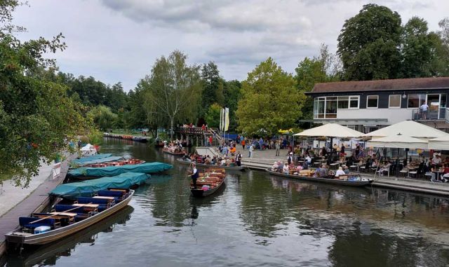 Lübbenau im Spreewald - der grosse Spreewaldhafen