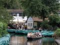 Lübbenau im Spreewald - die Hauptspree mit dem Rudelhaus