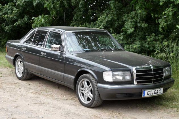 Mercedes-Benz S-Klasse - Baujahre 1979 bis 1991, Baureihe W 126 Mercedes-Benz S-Klasse - Baujahre 1979 bis 1991, Baureihe W 126