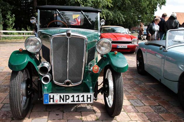 Morris Minor MM S 8 - 847 ccm, 20 BHP, Baujahr 1932 - Britentreffen Steinhude am Meer