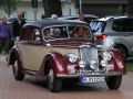 Ein 1952er Riley RMA Saloon auf dem Wege zum Britentreffen in Steinhude am Meer -  1.496 ccm Vierzylinder-Reihenmotor, 55 bhp