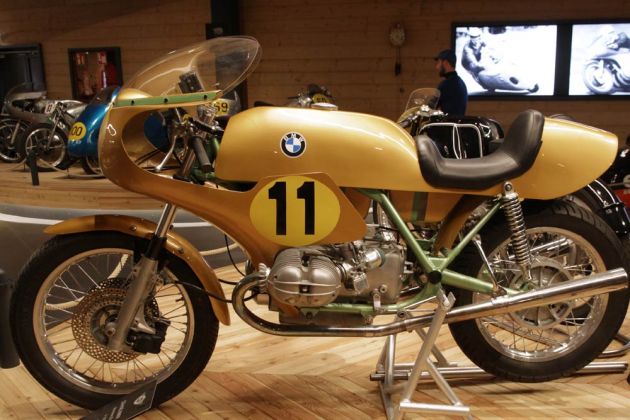 Top Mountain Motorcycle Museum - BMW 750 ccm Renn-Motorrad von Helmut Dähne aus dem Jahre 1973 Top Mountain Motorcycle Museum - BMW 750 ccm Renn-Motorrad von Helmut Dähne aus dem Jahre 1973
