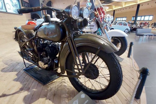 Top Mountain Motorcycle Museum - Harley-Davidson, Modell 29 D, Baujahr 1929 – 742 ccm, ca. 12 hp Top Mountain Motorcycle Museum - Harley-Davidson, Modell 29 D, Baujahr 1929 – 742 ccm, ca. 12 hp
