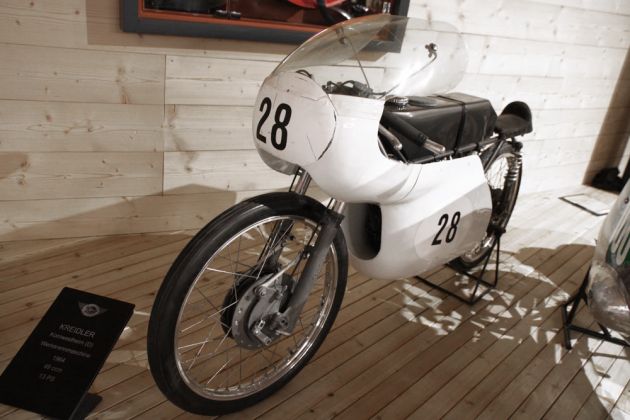Top Mountain Motorcycle Museum - Kreidler Werksrennmaschine, Baujahr 1964, 49 ccm, 13 PS Top Mountain Motorcycle Museum - Kreidler Werksrennmaschine, Baujahr 1964, 49 ccm, 13 PS