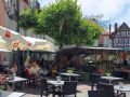 Neustadt an der Weinstraße - Cafés und Restaurants am Marktplatz