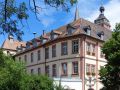 Neustadt an der Weinstrasse - die Rückseite des historischen Rathauses von 1729