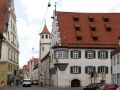 Nördlingen im Nördlinger Ries - Spital und Spitalkirche in der Baldinger Strasse