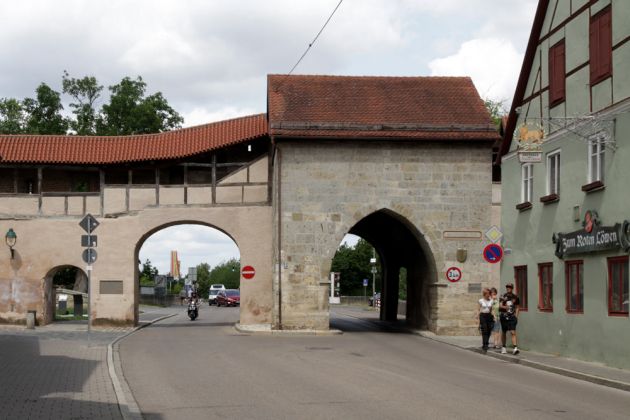 Nördlingen im Nördlinger Ries - das Baldinger Tor Nördlingen im Nördlinger Ries - das Baldinger Tor