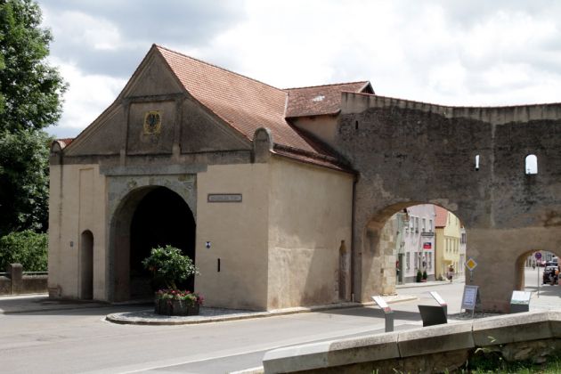 Nördlingen im Nördlinger Ries - das Baldinger Tor Nördlingen im Nördlinger Ries - das Baldinger Tor