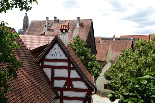 Nördlingen im Nördlinger Ries - Fachwerk-Idyll in der Altstadt Nördlingen im Nördlinger Ries - Fachwerk-Idyll in der Altstadt