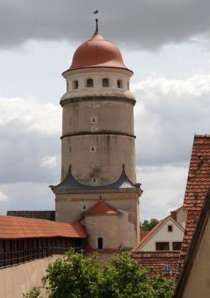 Nördlingen im Nördlinger Ries - das Löpsinger Tor Nördlingen im Nördlinger Ries - das Löpsinger Tor