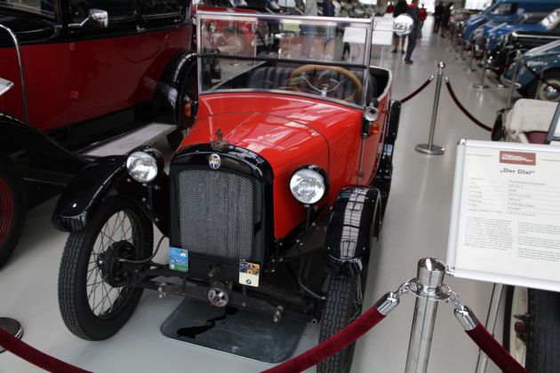 Oldtimer Museum Rügen in Prora - Dixi DA 1, Fahrzeugfabrik Eisenach, Baujahr 1928 Oldtimer Museum Rügen in Prora - Dixi DA 1, Fahrzeugfabrik Eisenach, Baujahr 1928